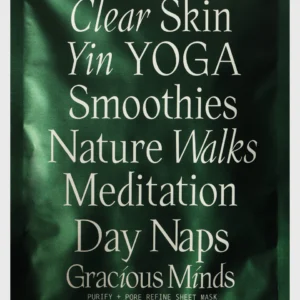 GRACIOUS MINDS Purify+Pore Refine Sheet Mask